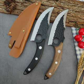 Stainless Steel Hand Forged Boning Knife Chopping Slicing Kitchen Knives Cookware Camping Kinves